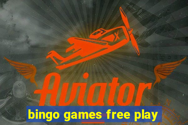 bingo games free play