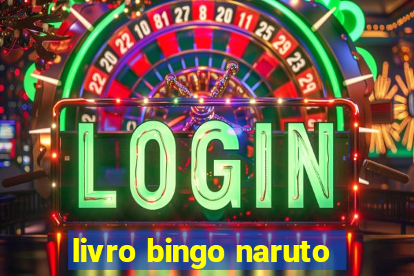 livro bingo naruto