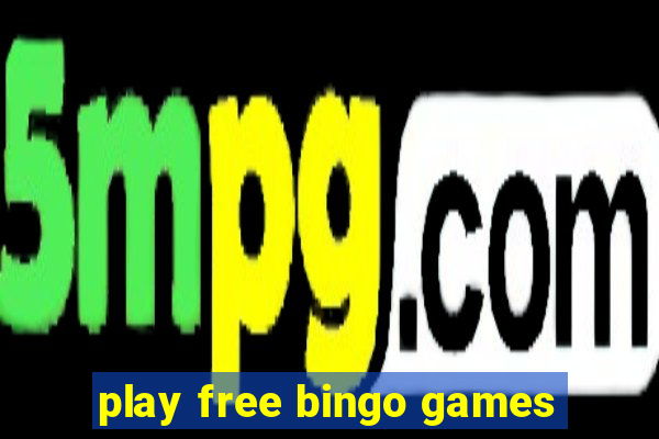 play free bingo games