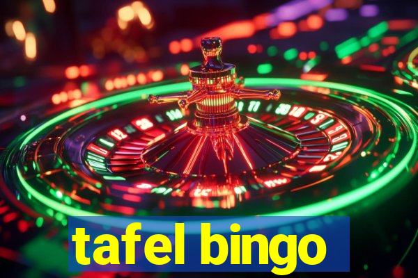 tafel bingo