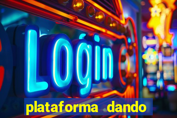 plataforma dando bonus no cadastro