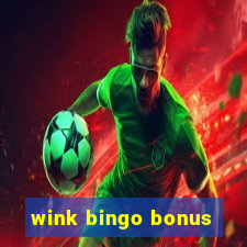 wink bingo bonus