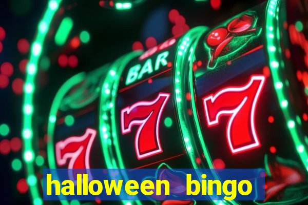 halloween bingo games for kids