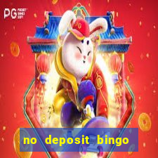 no deposit bingo real money