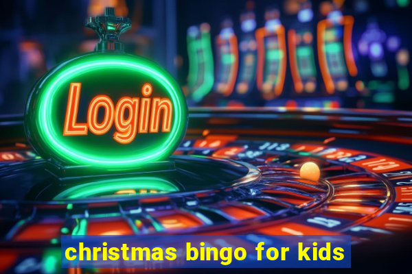 christmas bingo for kids