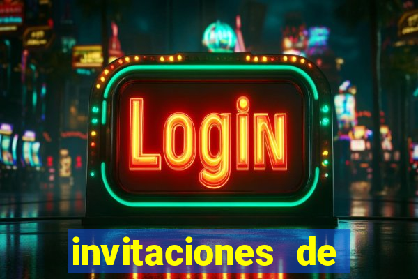 invitaciones de bingo para editar