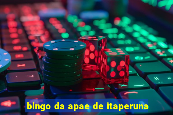 bingo da apae de itaperuna