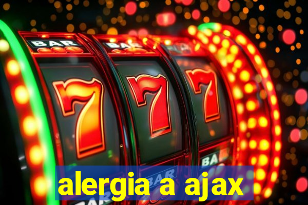 alergia a ajax