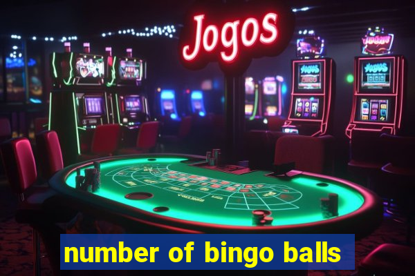 number of bingo balls