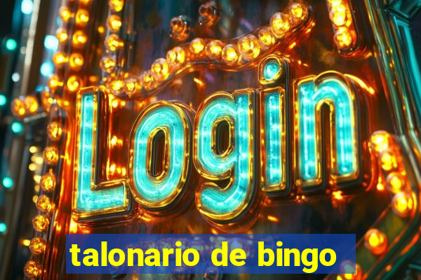 talonario de bingo