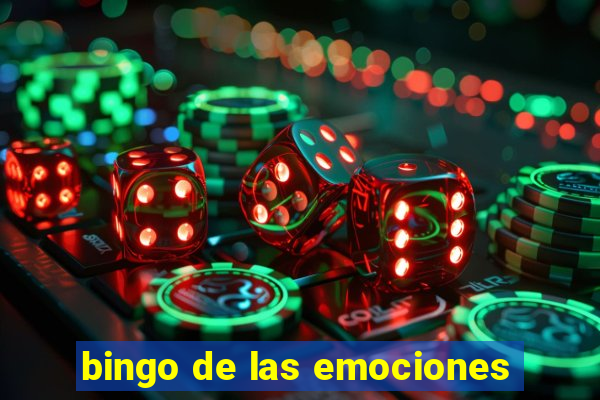 bingo de las emociones