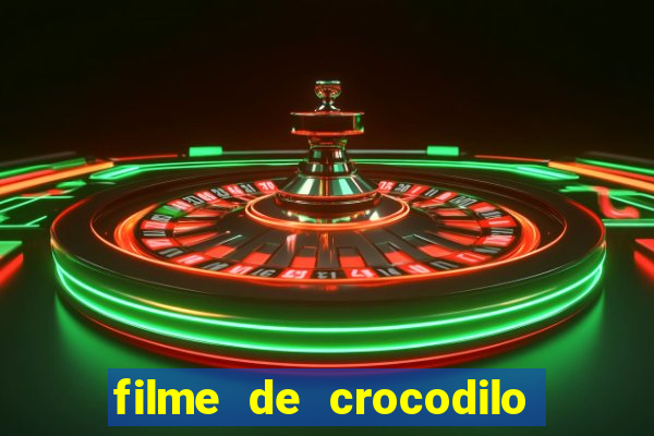 filme de crocodilo na áfrica