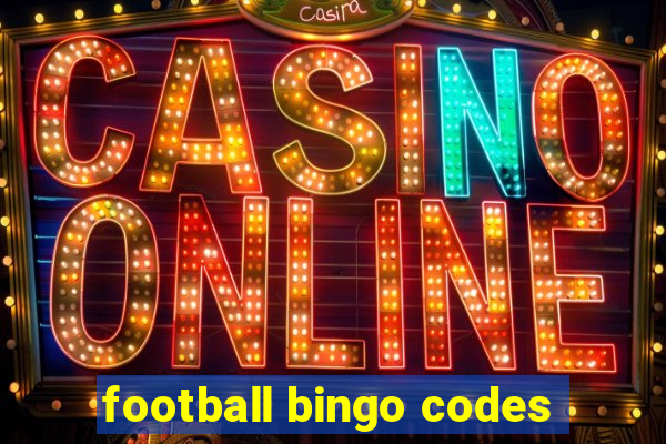 football bingo codes