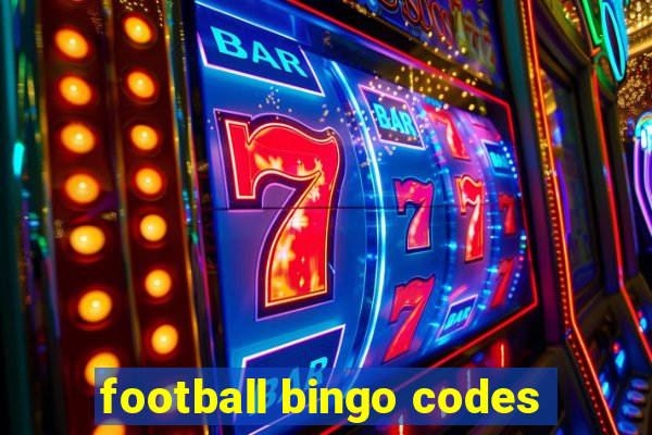 football bingo codes