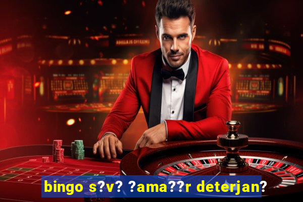 bingo s?v? ?ama??r deterjan?