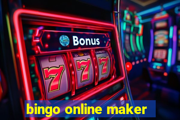 bingo online maker