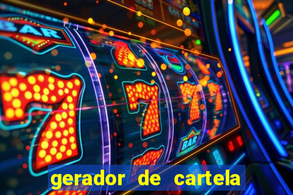 gerador de cartela de bingo