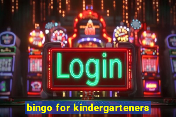 bingo for kindergarteners