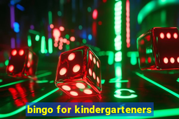 bingo for kindergarteners