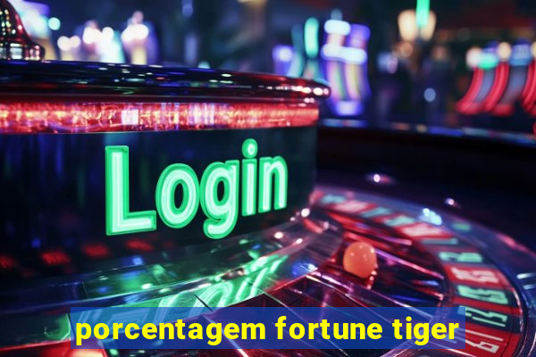 porcentagem fortune tiger