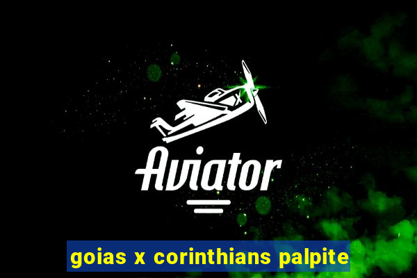 goias x corinthians palpite