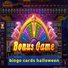 bingo cards halloween