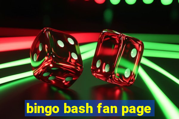 bingo bash fan page