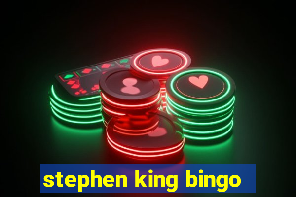 stephen king bingo