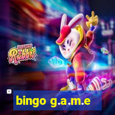 bingo g.a.m.e