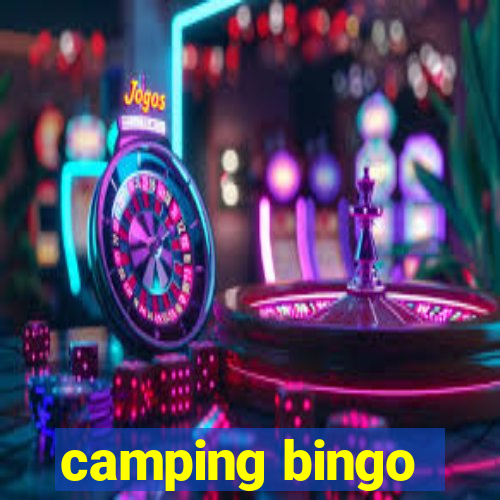 camping bingo