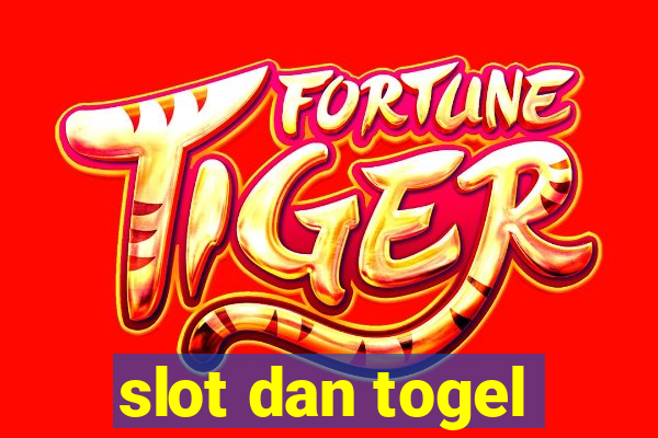 slot dan togel