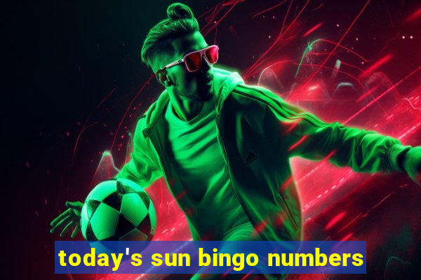 today's sun bingo numbers