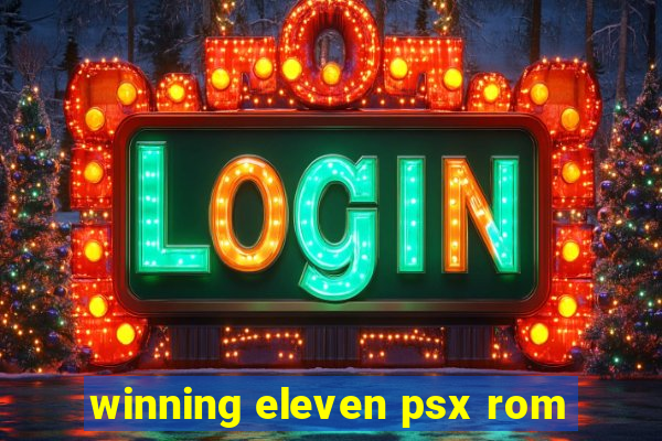 winning eleven psx rom