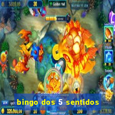 bingo dos 5 sentidos