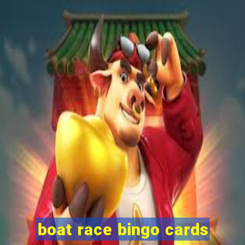 boat race bingo cards