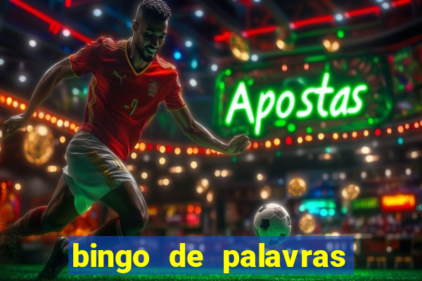 bingo de palavras de natal