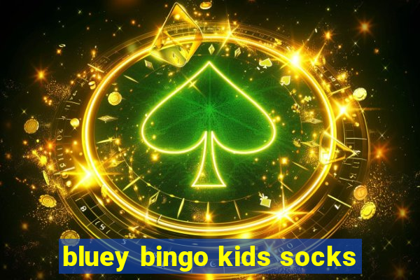 bluey bingo kids socks