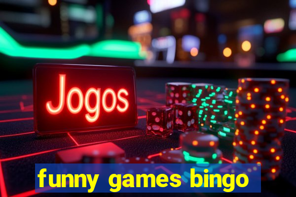 funny games bingo