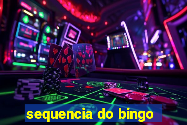 sequencia do bingo