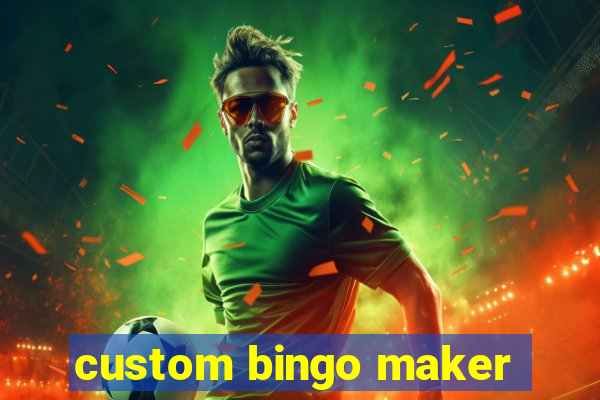 custom bingo maker