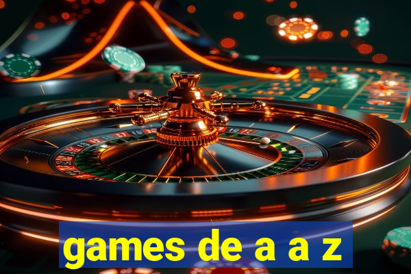 games de a a z