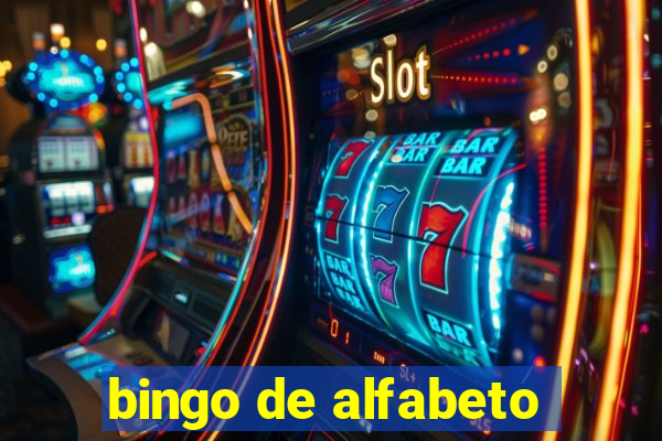 bingo de alfabeto