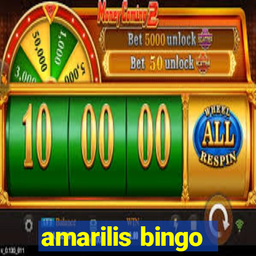 amarilis bingo