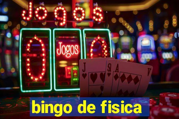 bingo de fisica