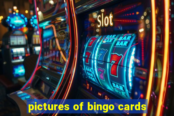 pictures of bingo cards