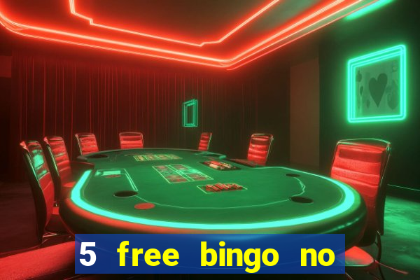 5 free bingo no deposit required