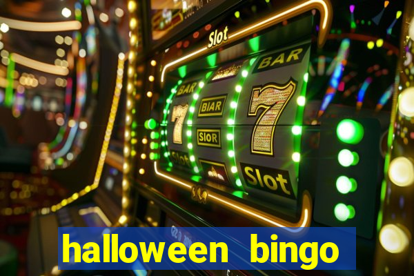 halloween bingo card maker