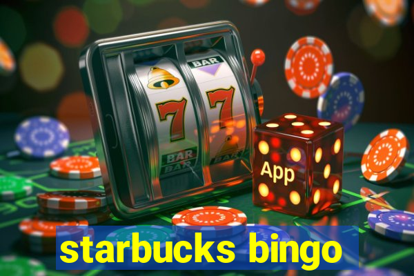 starbucks bingo