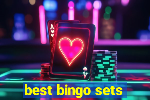 best bingo sets