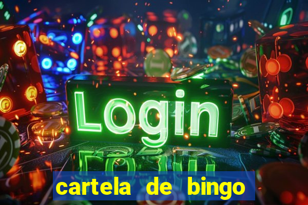 cartela de bingo ate 50 para imprimir